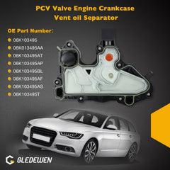 Gledewen PCV valve side profile highlighting OEM-style connections