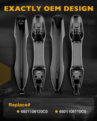 Gledewen rear left handle detail highlighting durable construction and reliable operation