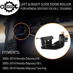 Gledewen side profile of roller mounted on bracket showing secure fit benefit