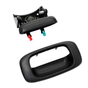 Gledewen front view tailgate handle showing replacement fit and restored operation