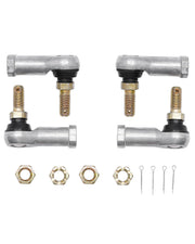 Gledewen tie rod end kit front view showing two new parts and packaging for easy identification