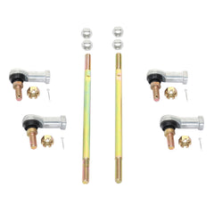 Gledewen complete tie rod end kit front view showing components and fitment benefits