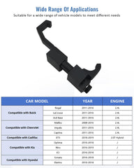 GLEXQLAO adjustable arm detail demonstrating versatility for different spring sizes