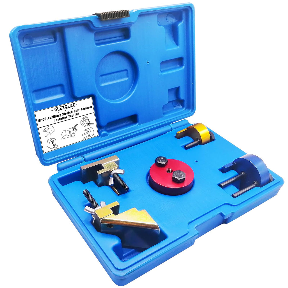 GLEXQLAO front packaging with open case showing organized tools for quick access
