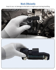 GLEXQLAO in use on engine compressing tensioner to protect belt and alternator