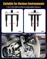 GLEXQLAO thrust cap profile demonstrating safe hub contact benefit