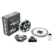 Glixal variator front assembly showing fit and durability benefits