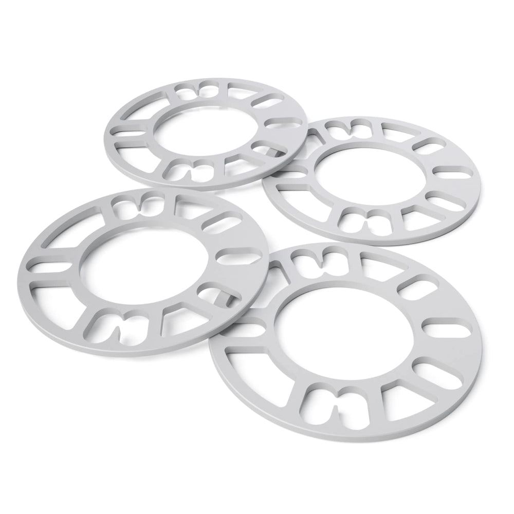 glorider front view of four spacers showing fit and finish benefit