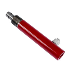 GLOSSY AUTO PARTS side profile of hydraulic ram illustrating robust metal construction and reliability