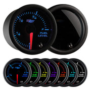 GlowShift front view showing tinted lens and clear fuel readout benefit
