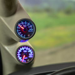 GlowShift side profile of aluminum housing and matte trim for durable installation