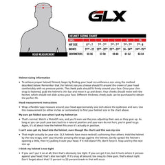 GLX GX11 tinted visor closeup reducing glare for clearer vision