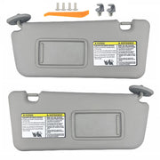 GlymXia front view pair showing gray visors and clean finish benefit
