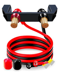 GMURA front-mounted remote posts on UTV for easy charging access