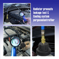 Gnhydxfe manual pump and pressure gauge detail showing clear readings for accurate testing