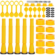 Godboy five-pack yellow spouts front view showing multiple nozzles and visibility benefit