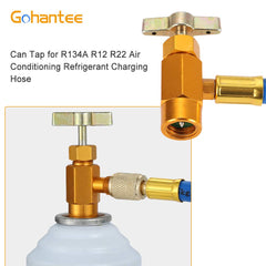 gohantee close-up of BPV31 piercing valve for fast line access