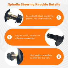 GOIRTUTSS right spindle side profile highlighting corrosion coating for longer service life