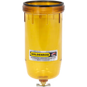 Goldenrod front view replacement bowl showing clear housing and reliable monitoring