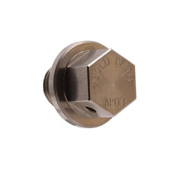 GoldPlug packaging with included washer ready for simple replacement benefit