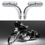 goodfitment front chrome oval mirror showing polished look and improved rear view