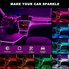 Goodream installed in center console gap improving interior ambiance