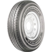 Goodyear Endurance front profile showing tread and load capacity, improving trailer grip