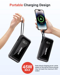 GOOLOO G7 smart jumper cable with clamps demonstrating safe connection