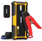 GOOLOO GP4000 front view showing controls and compact design for easy storage