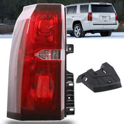 Goopool front view of left tail light showing exact fit and finish for Tahoe