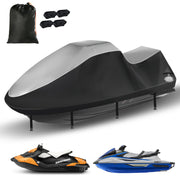 GRABADO front view of fitted jet ski cover protecting hull and cockpit