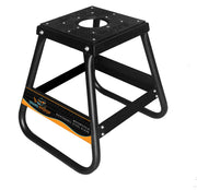 GRAND PITSTOP front view of stand showing stable base and lift benefit