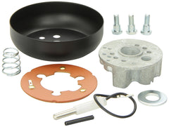 Grant 3162 die-cast hub close-up highlighting build quality and secure-fit benefit