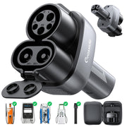 Grasside front view adapter showing connectors and compact design benefit