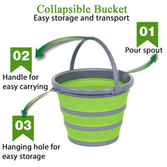 GreatCool bucket handle and pour spout detail for controlled draining and comfortable grip
