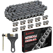 GREHUA front packaging showing 420 chain kit and included tools for easy replacement