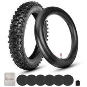 GREHUA front view of tire and tube kit showing complete package and quick install benefit
