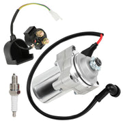 GREHUA starter front view showing compact motor and durable housing for reliable starts