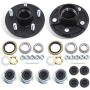 GREPSPUD front hub assembly showing bolt pattern and finish for reliable mounting