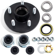 GREPSPUD front hub assembly showing bolt pattern and protective finish benefits