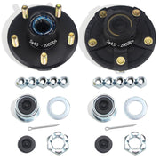 GREPSPUD hub assembly front view showing bolt pattern and durable finish benefiting fit verification