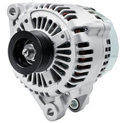 Grezuton alternator front view showing mounting points and clean finish for easier replacement