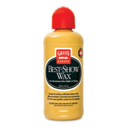 Griot's Garage front label on 16 oz bottle showing product name and benefit of high-carnauba shine
