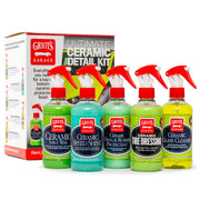 Griot's Garage kit front packaging showing all five 8oz bottles and labels for easy selection