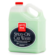 Griot's Garage front view of one-gallon bottle showing label and size benefit