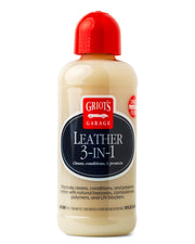 Griot's Garage front label on 16 oz bottle showing product identity and benefits