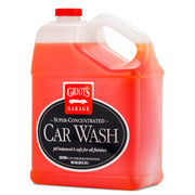 Griot's Garage front label on gallon bottle showing product details and value