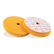 Griot's Garage front view of orange correcting pads showing durable face and even application