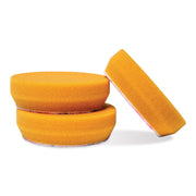 Griot's Garage orange pad front view showing clean edge and shape, ensuring precise correction