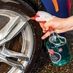 Griot's Garage spray action being applied to a wheel to loosen brake dust quickly